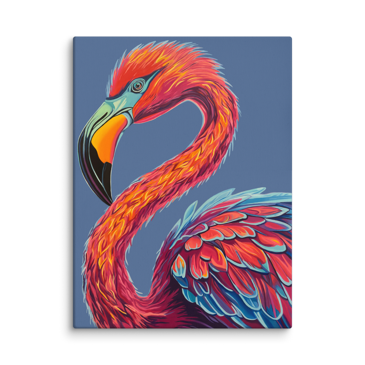 "Flamingo" 18x24 Canvas Print