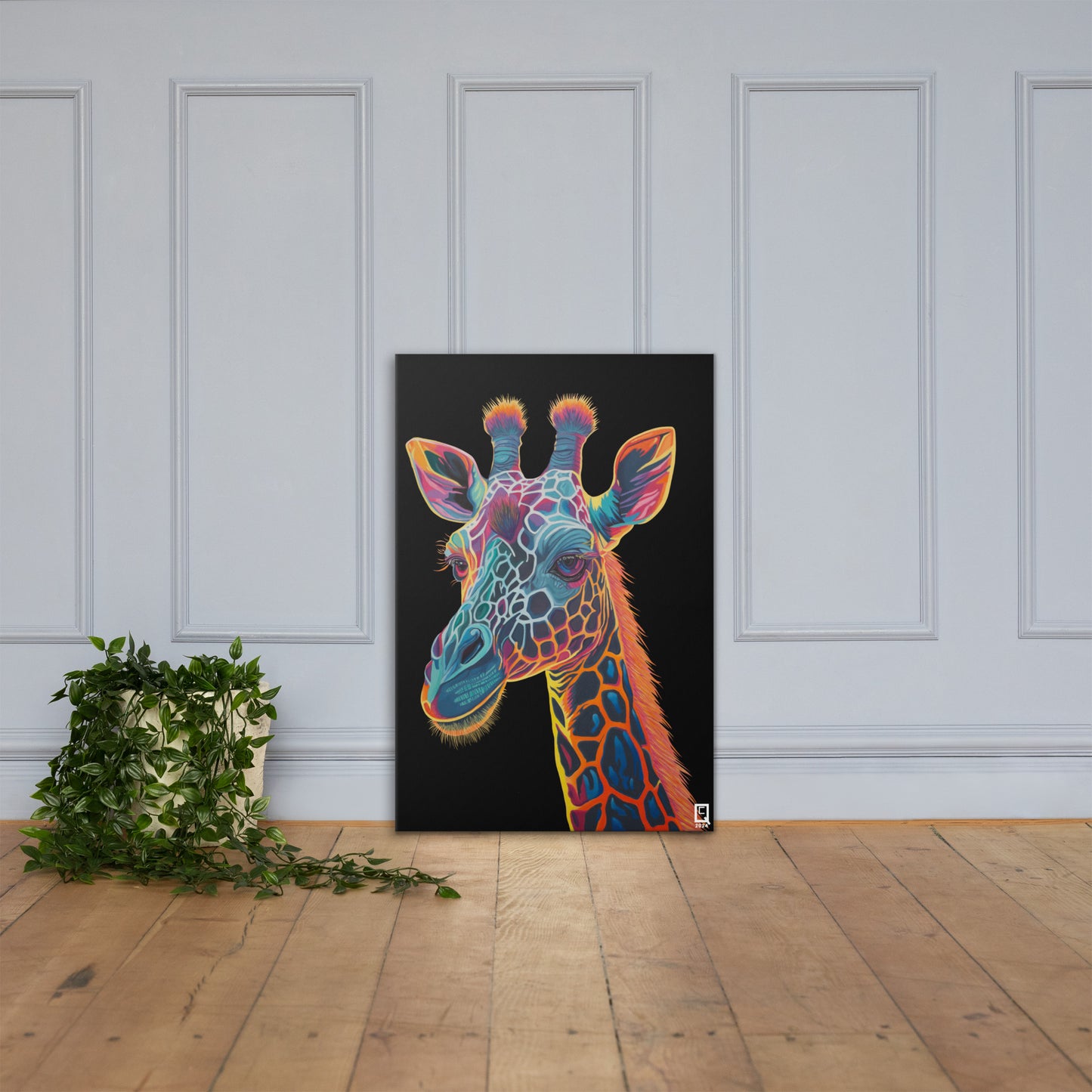 Geoffrey Giraffe Print B XL