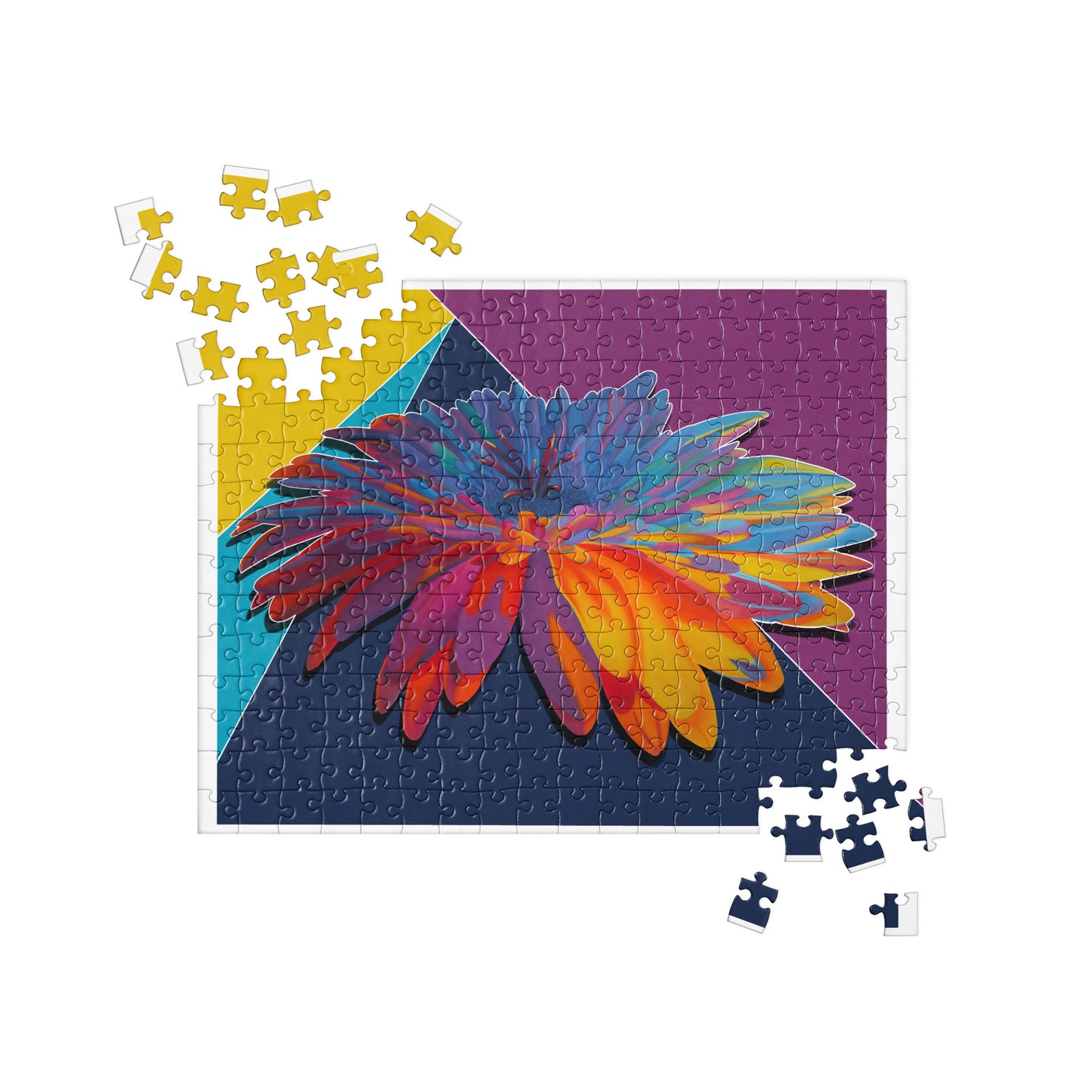 Colorburst Sunflower Puzzle