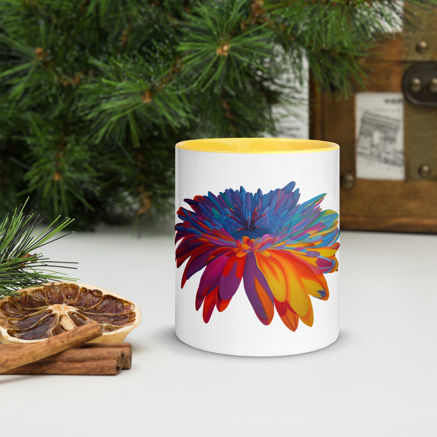 Colorburst Sunflower Mug