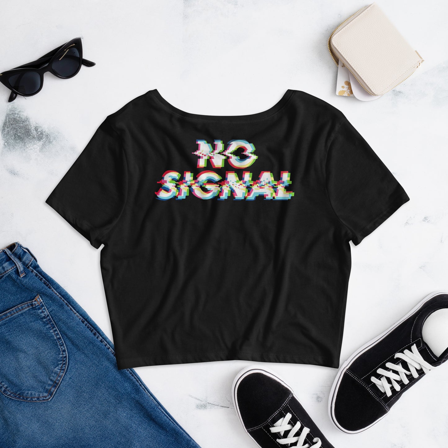 No Signal Crop Top
